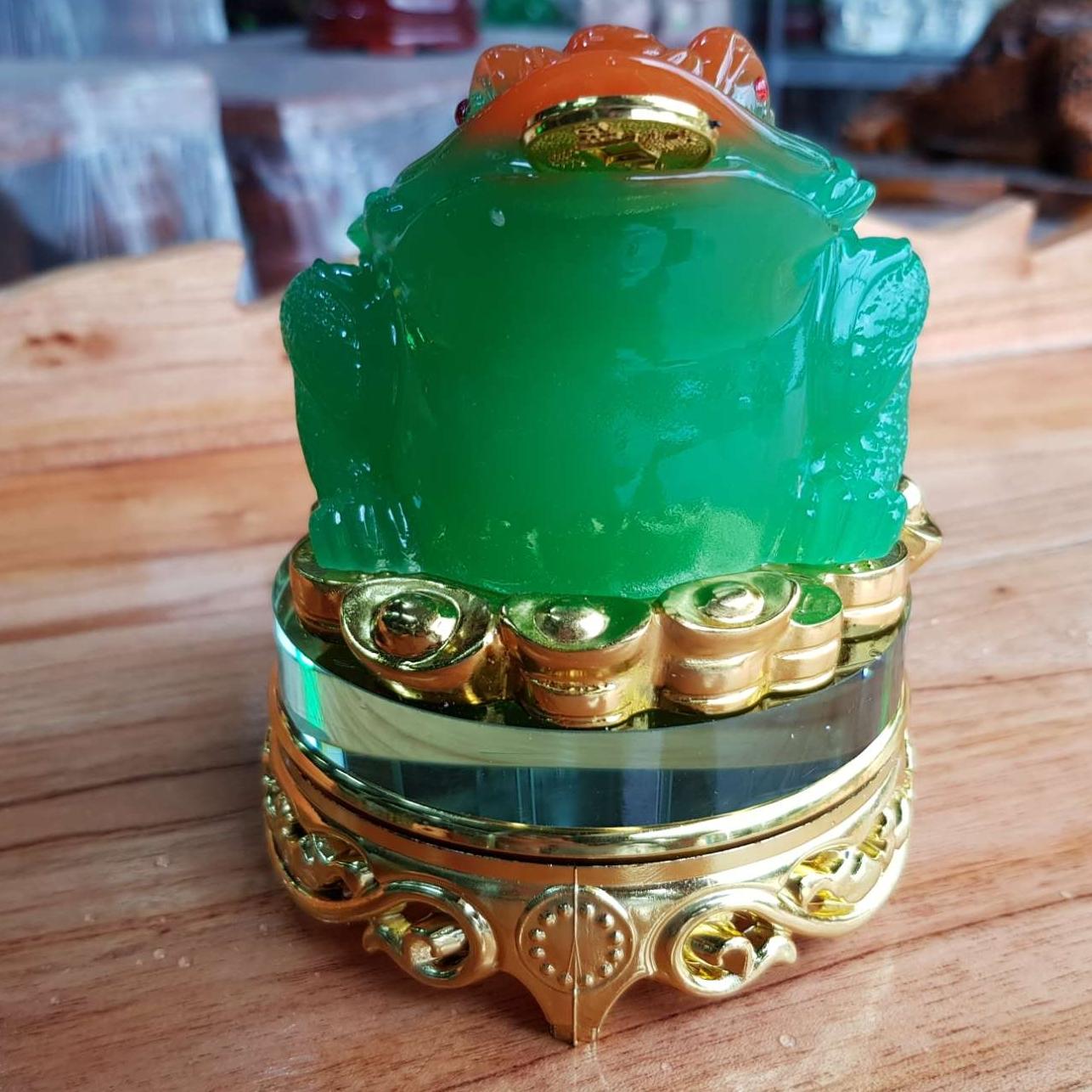Cóc ngậm tiền phong thủy