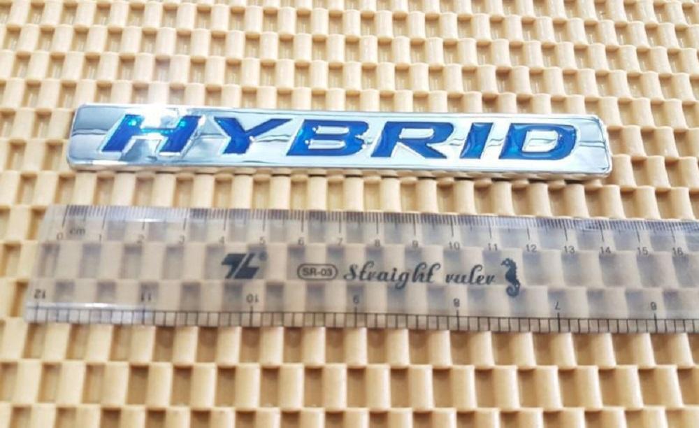 [Hỗ trợ lắp đặt khách Hà Nội] Chữ dán trang trí xe Hybrid