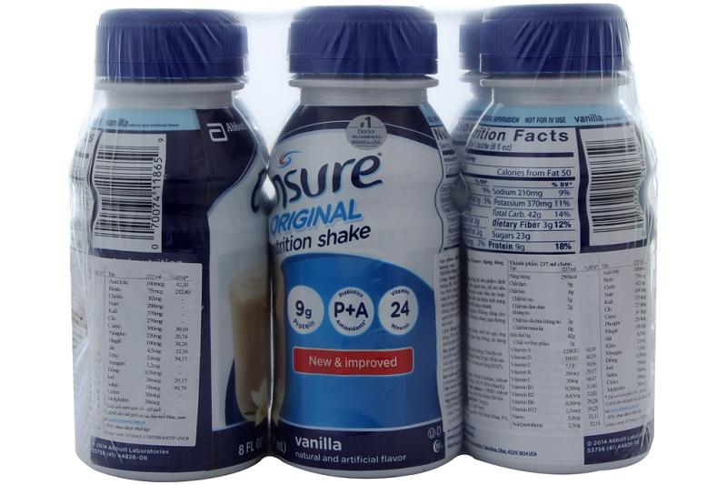 Bộ 12 chai Ensure 237ml