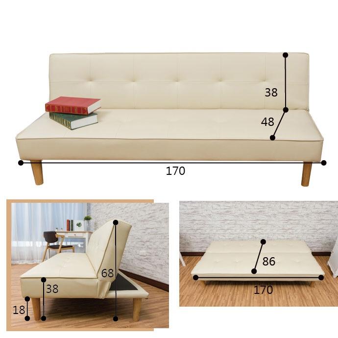 Sofa giường BN-Home 2017D (Trắng)