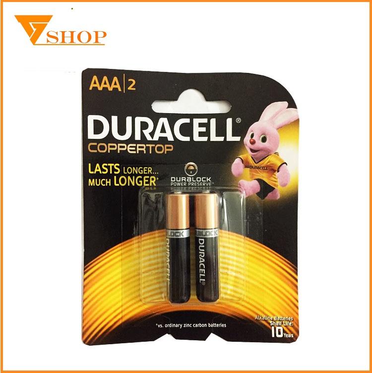 Combo 10 Vỉ pin AAA Duracell Alkaline (1 vỉ 2 viên)