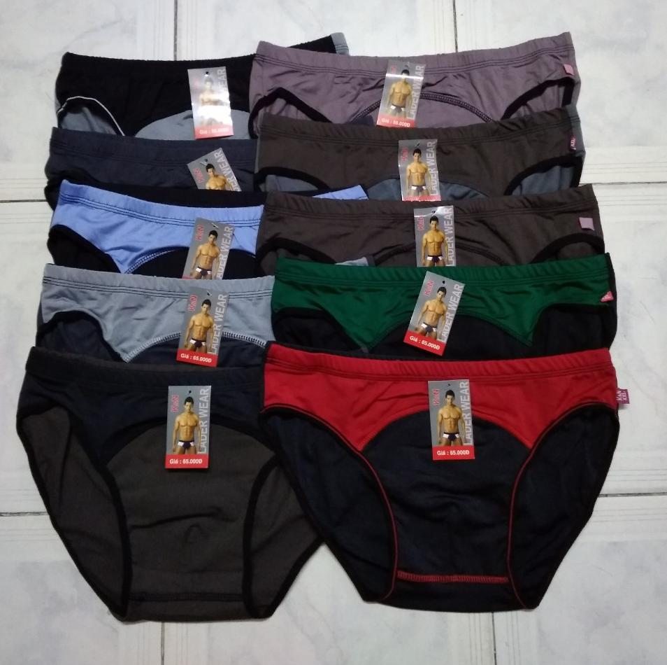 Sale hot - combo 10 chiếc quần lót nam giá siêu tốt lưng thun lạnh nhỏ