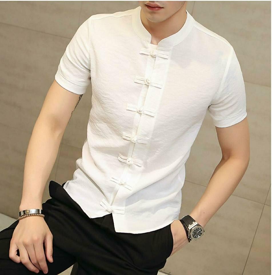 Áo Sơ Mi Đũi Cộc Tay,chất siêu đẹp siêu mát!