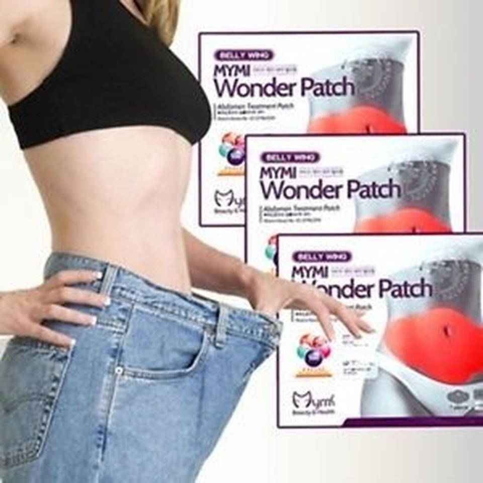 Miếng dán tan mỡ bụng Hàn Quốc MyMi Wonder Patch (Bộ 5 miếng)