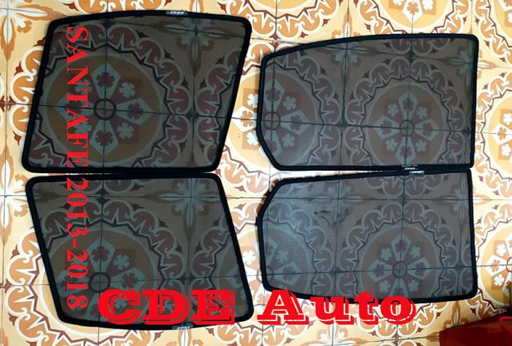 [Hỗ trợ lắp đặt khách Hà Nội] Che nắng theo xe Hyundai Santafe 2013-2018
