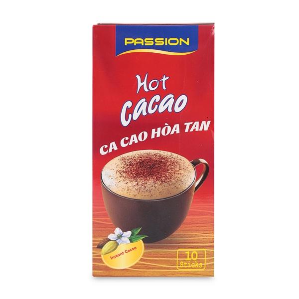 [HCM]Bột Cacao Passion Hot Cacao - (10 gói x 16g)