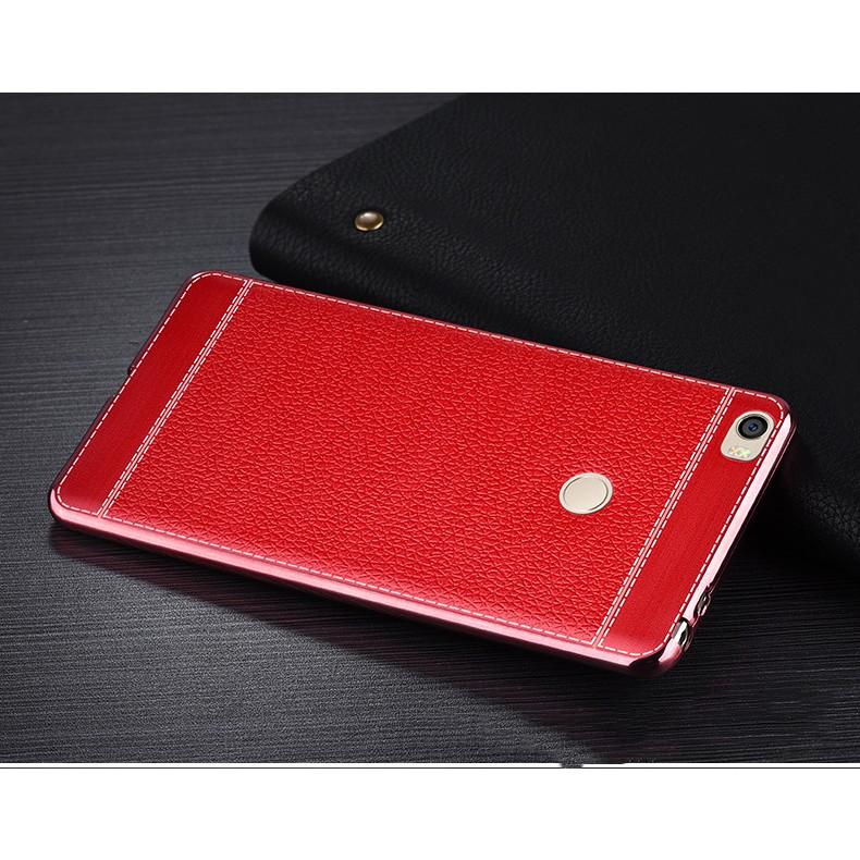 ỐP XIAOMI MIMAX 2 LƯNG DA VIỀN VIỀN VÀNG