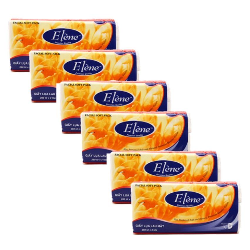Khăn giấy lụa Elene 260 tờ (2lớp)