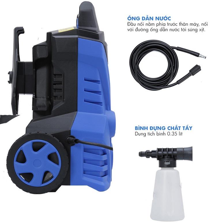 Máy rửa xe gia đình tự hút nước Kachi MK 2020