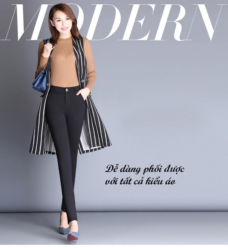 [HCM]Quần Tây ôm cotton co giãn 4 chiều cao cấp