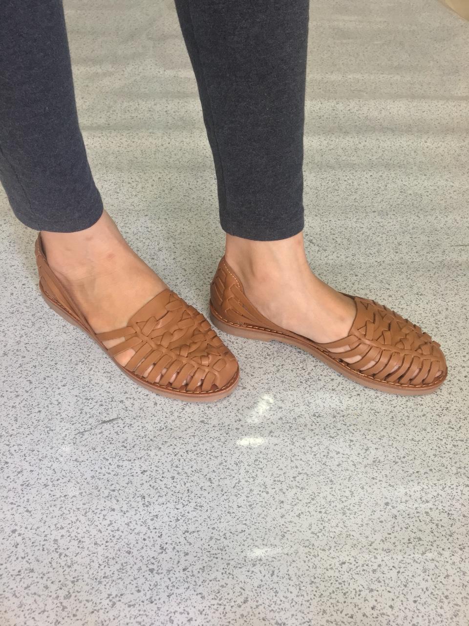 Sandal rọ da GiBi (Bò đậm)