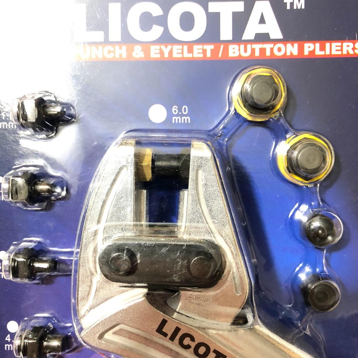 Kìm bấm lỗ (kèm khoen) cao cấp LICOTA AGP-LP04S