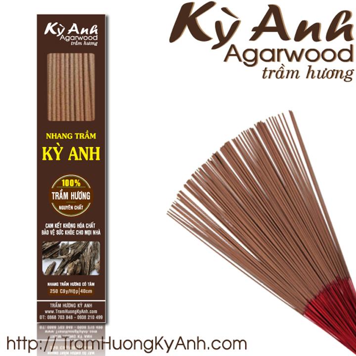 [HCM]Nhang Trầm Hương Kỳ Anh có tăm- Dài 30 cm- 500gr- NCT30C-500gr