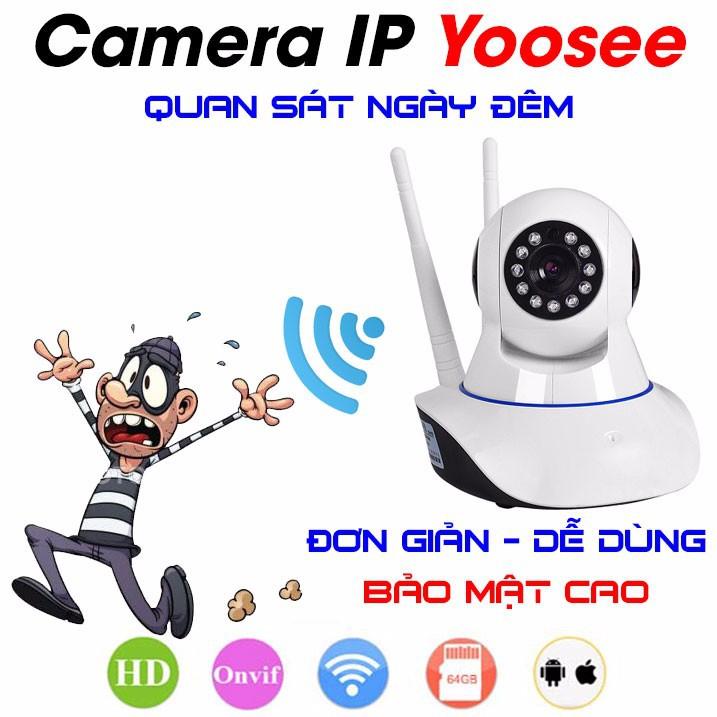 Camera wifi yoosee giám sát 3 râu - 960HD