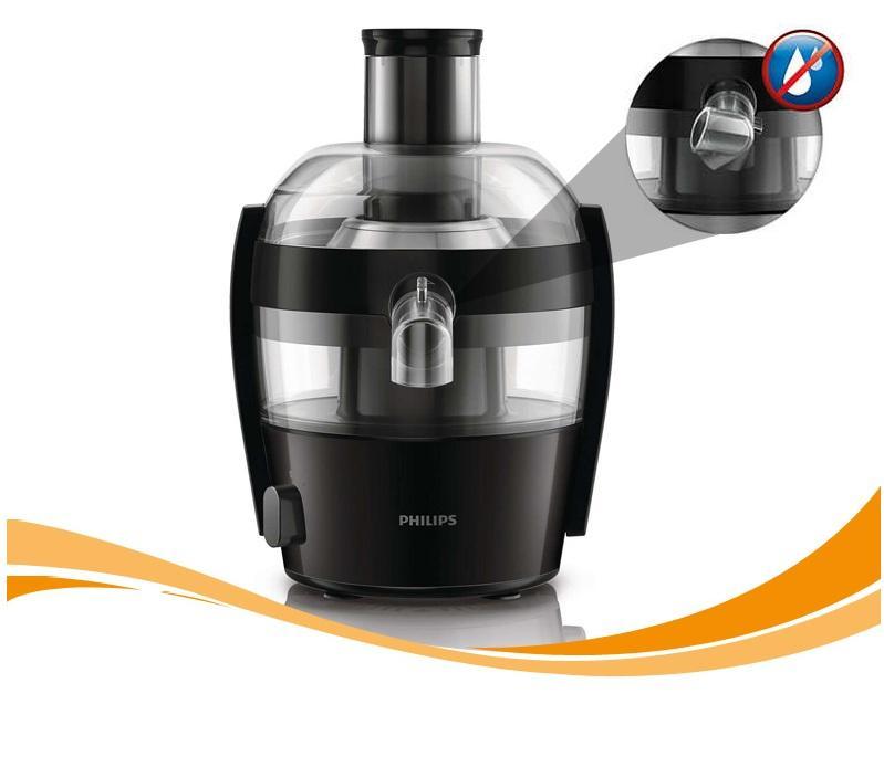 Máy ép trái cây Philips HR1832 (Đen) – Hàng nhập khẩu