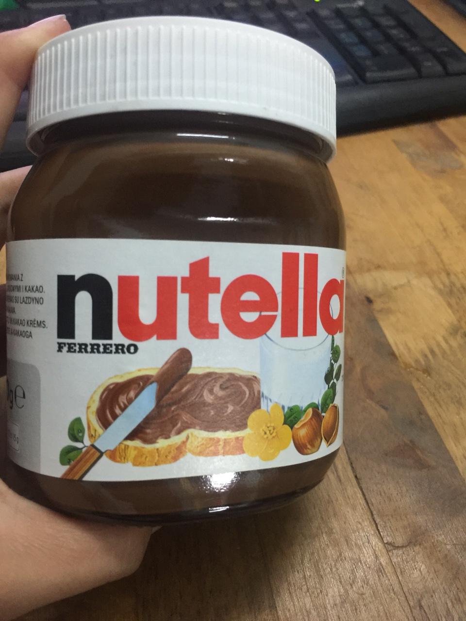 Bơ Hạt Phỉ Phết Cacao Nutella (350g)sa