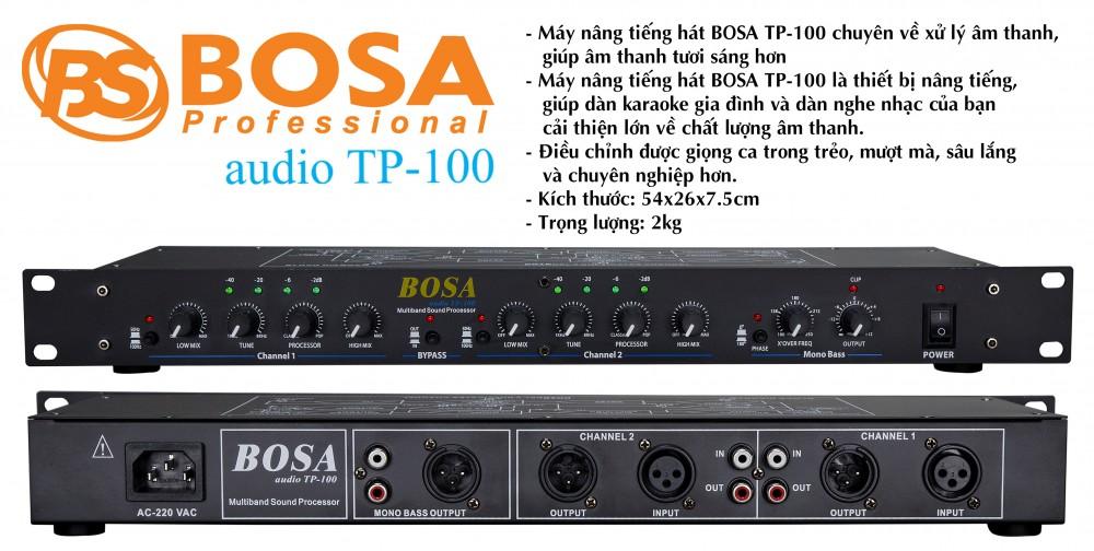 [HCM]NÂNG TIẾNG LỌC ÂM KARAOKE IDOLS BOSA audio TP-100