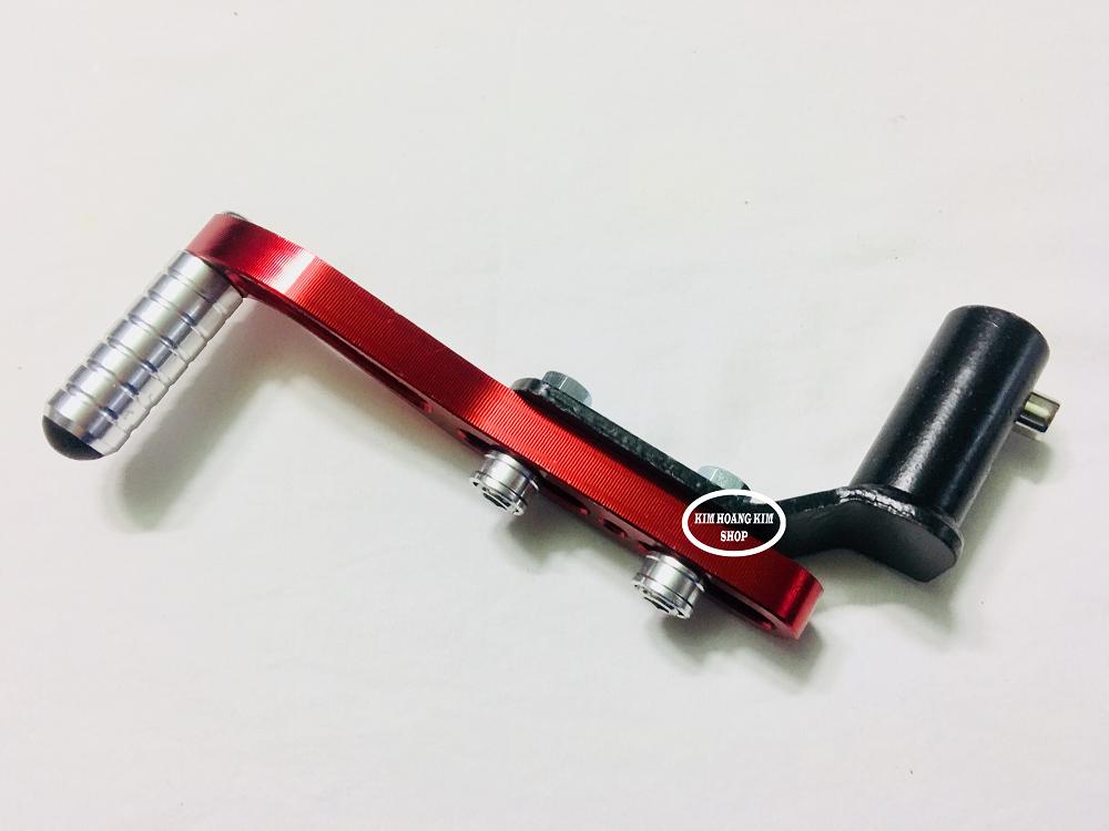 Cần số móc tăng chỉnh gắn xe máy (màu Đỏ)