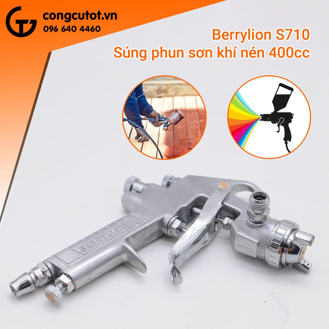 Máy phun sơn khí nén Berrylion S710