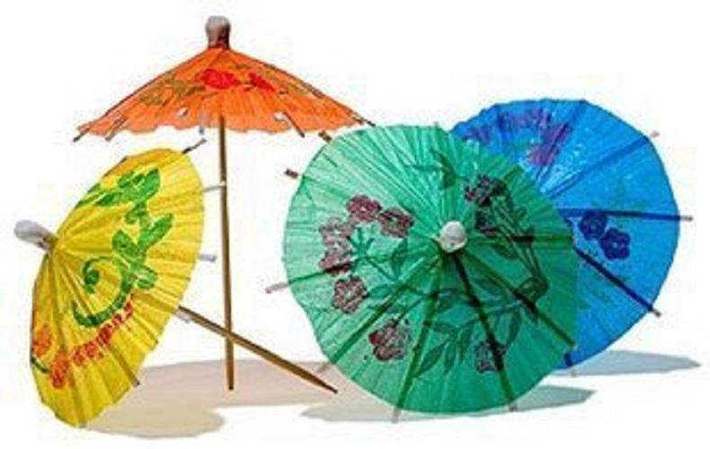 DÙ TRANG TRÍ COCTAIL THỨC UỐNG ( HỘP 144 CÂY)