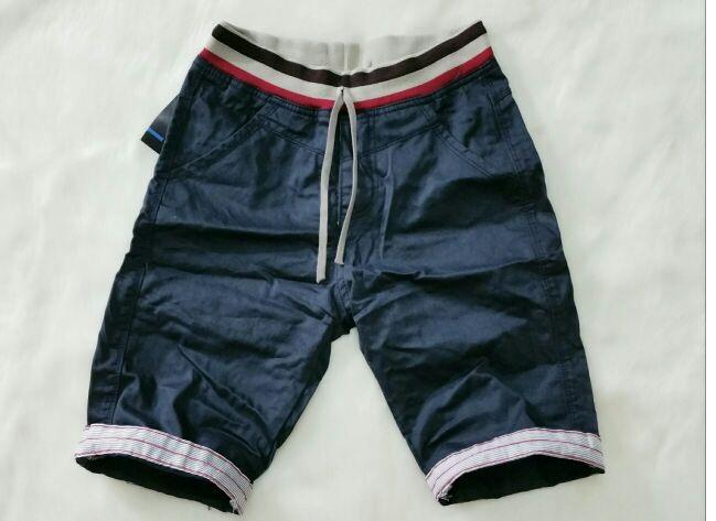 Quần Short Kaki Lưng Thun { Xanh ĐEN }