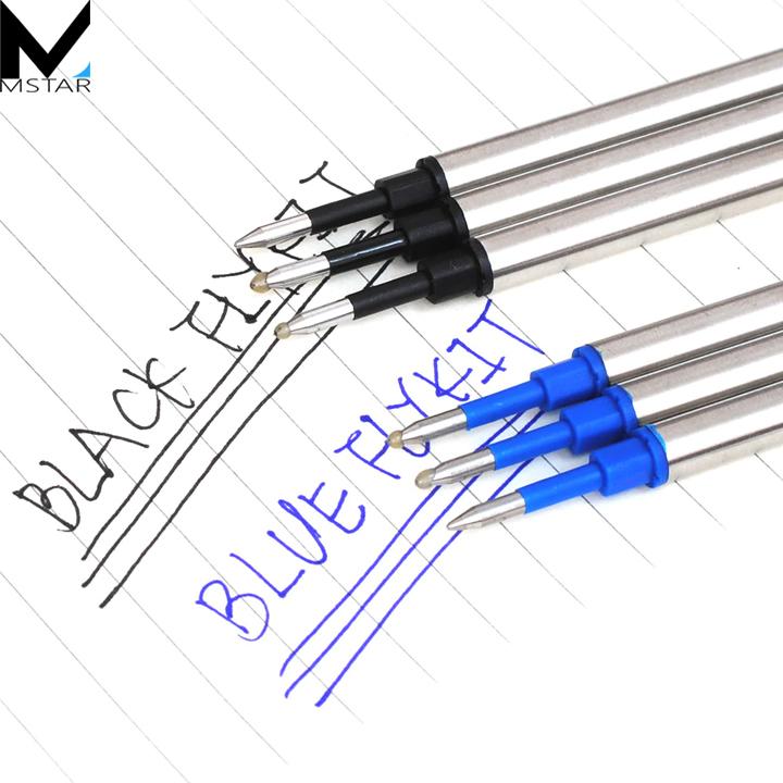 Combo 5 - 10 Ruột bút ký Bi 0.7 mm dòng parker (Xanh)