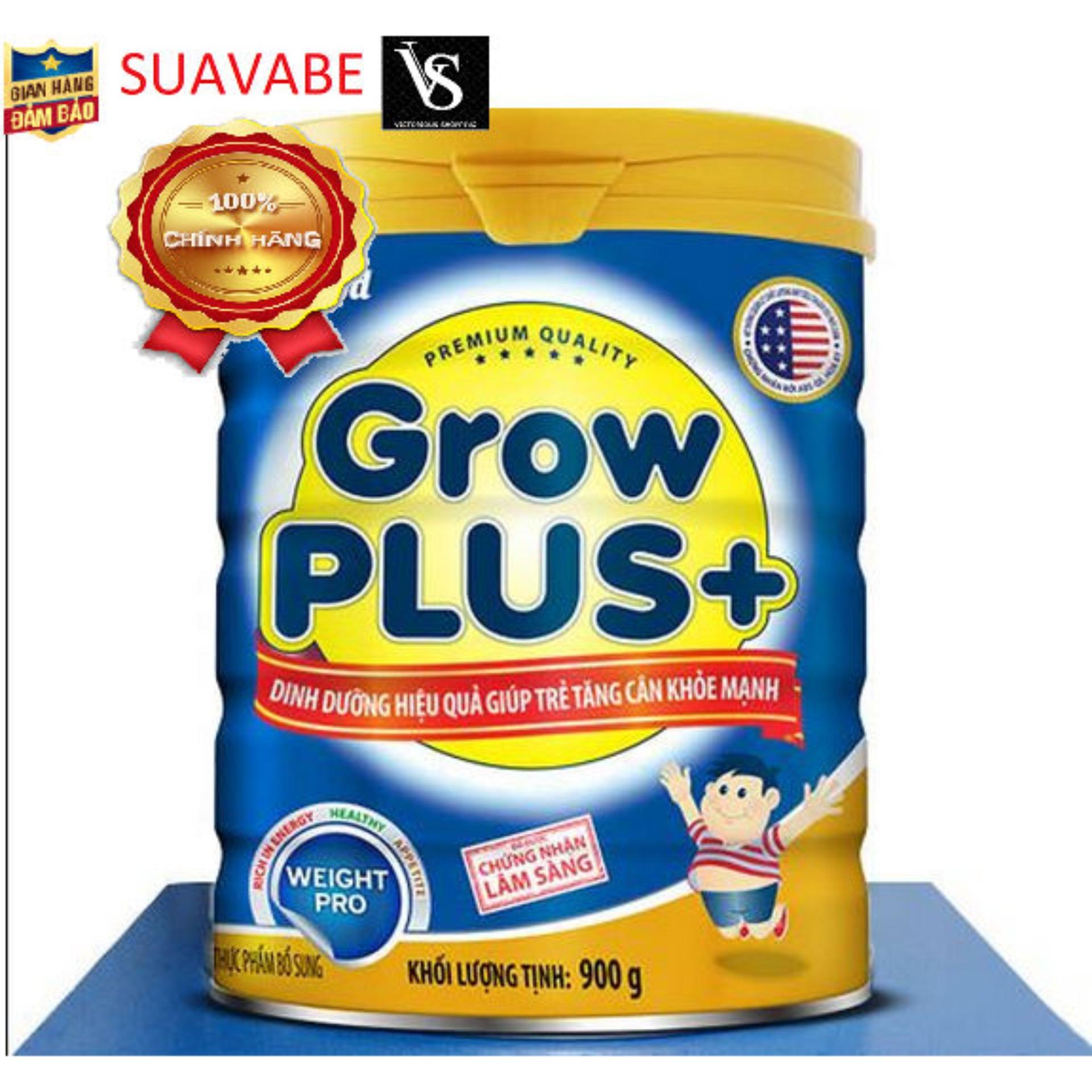 Sữa bột Nutifood tăng cân Grow Plus+ Weight Pro 900g