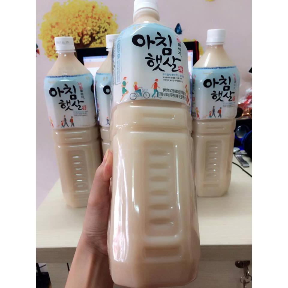 Nước gạo rang Hàn Quốc chai 1,5 lit