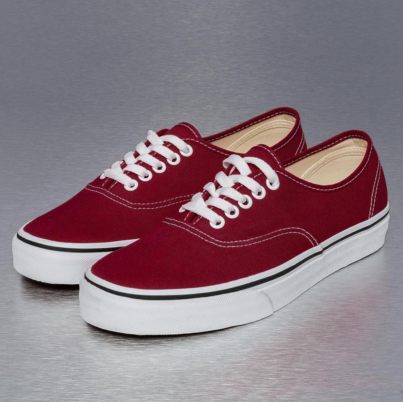 Giày Sneaker Vải Nữ VNS Classic Đỏ Đô