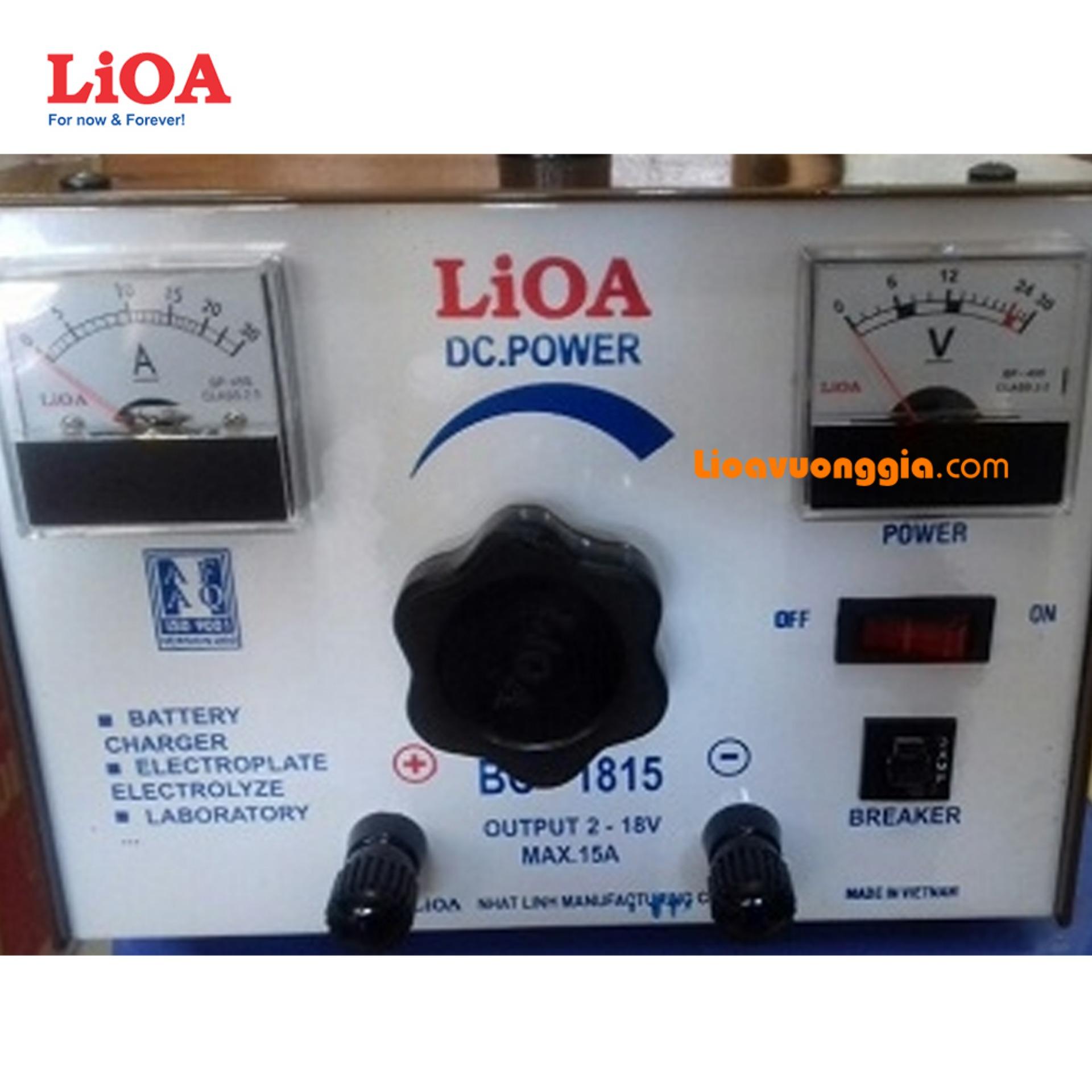 Máy nạp ắc quy Lioa 15A - BC1815