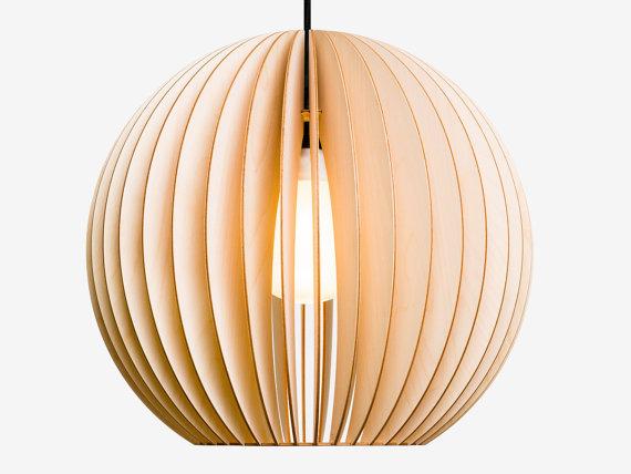 AION Wood Pendant Light