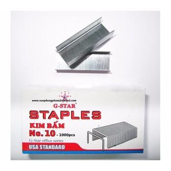 Combo 20 hộp kim bấm số No.10 G-star ( dùng cho bấm kim số No.10 )