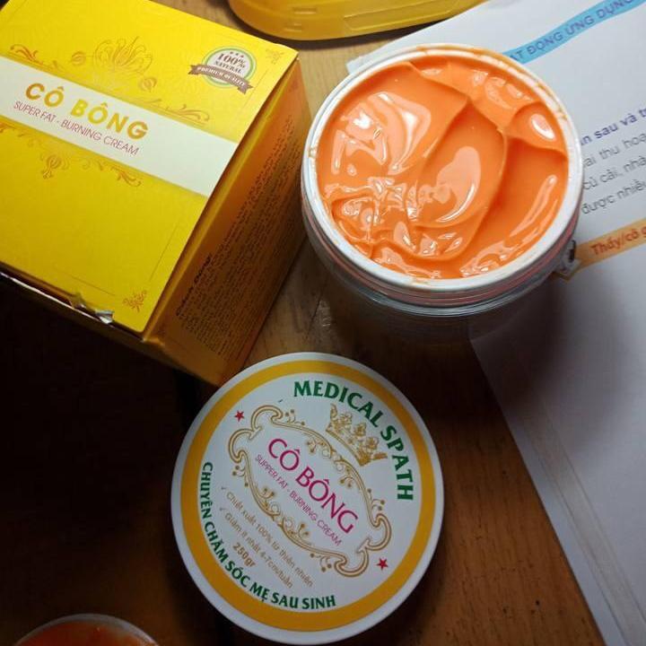 Bộ 10 kem tan mỡ Cô Bông (250g/hộp)