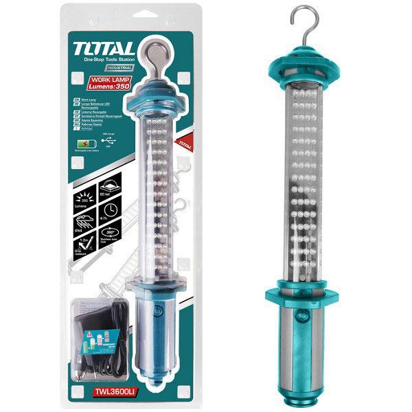 Đèn công tác treo làm việc Total TWL3600LI (3.7V/3600mAH)