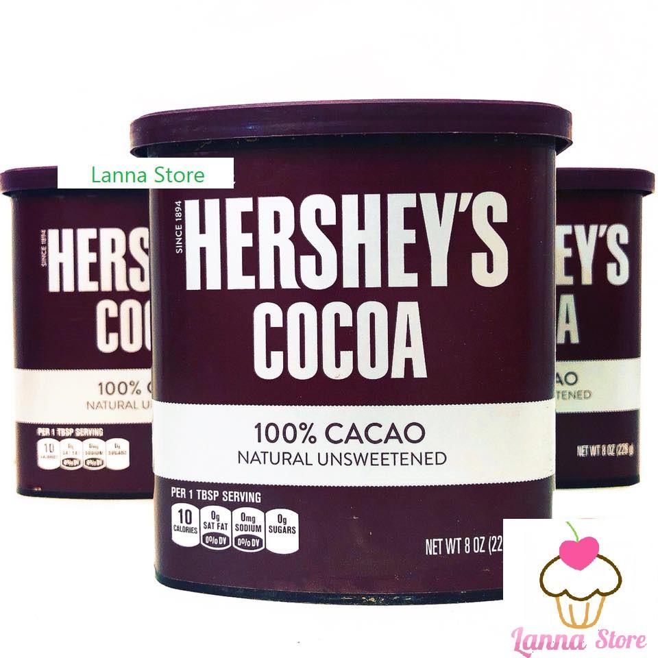 Bột ca cao nguyên chất Hershey's hủ 266g - Mỹ