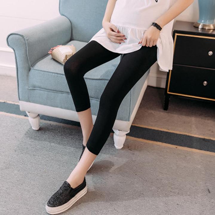 Quần legging bầu lửng