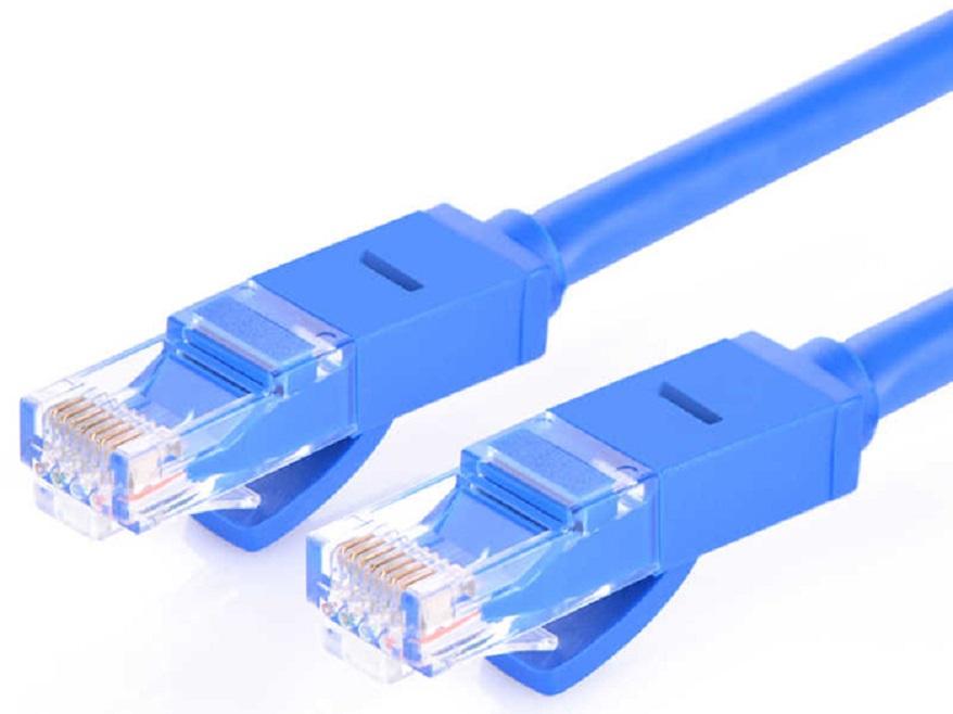 Cáp mạng đúc sẵn Cat6 50m Ugreen 11226 (Xanh dương)