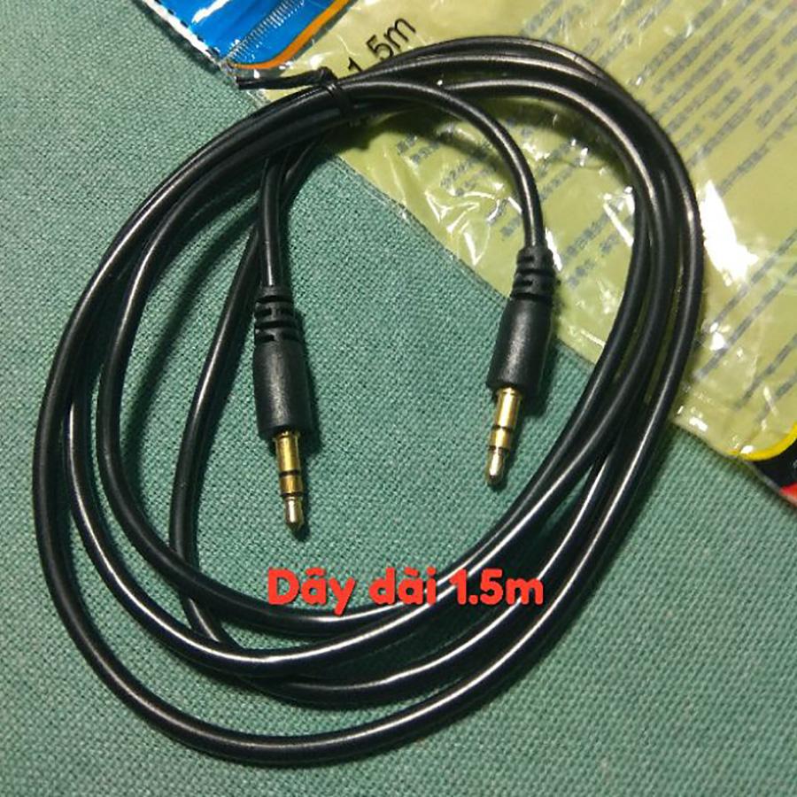 Cáp nối dài dây loa 2 đầu 3.5 dài 1m5