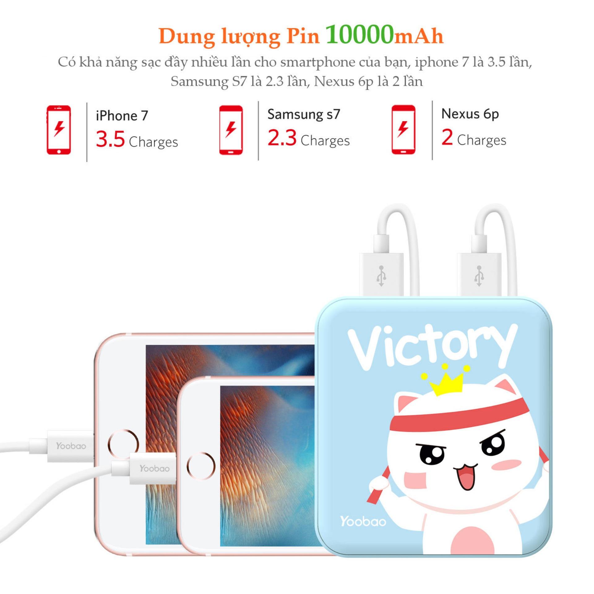 SẠC DỰ PHÒNG YOOBAO YB-6024 10000mAh