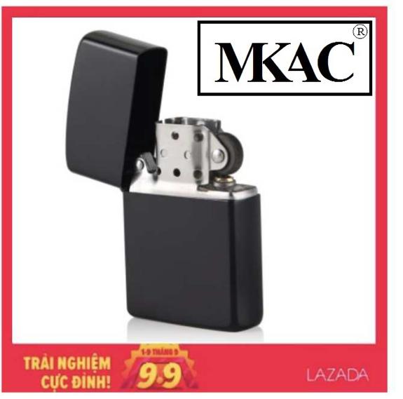 BẬT LỬA ZIPPO BẠC SÀNH ĐIỆU - MKAC