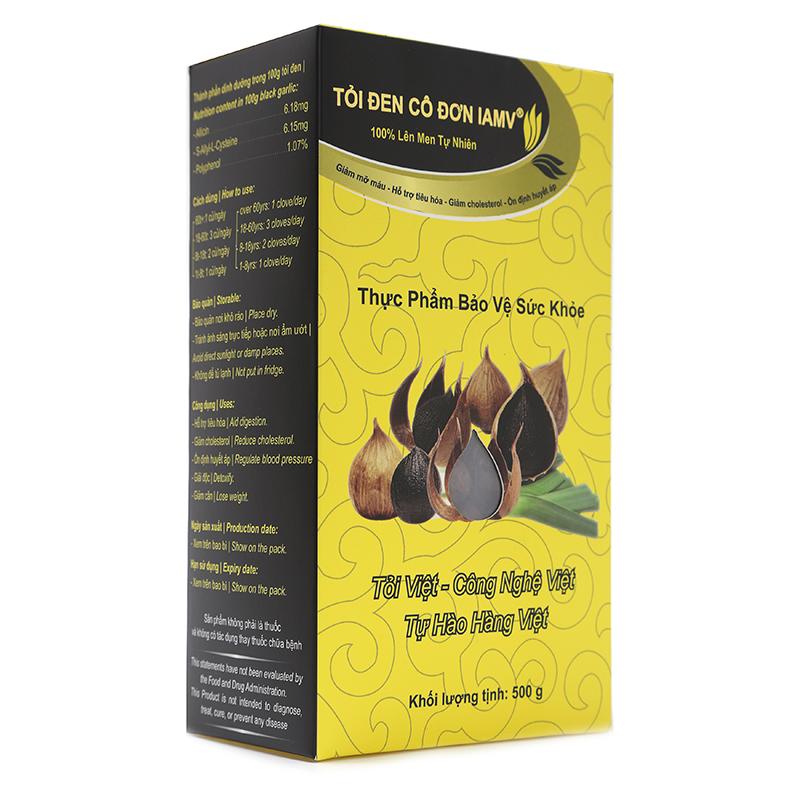 Tỏi Đen Một Nhánh IAMV 500g