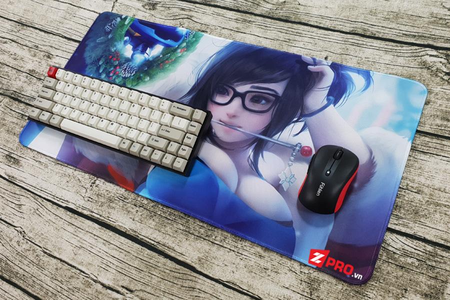 Lót chuột Overwatch Mei 60x30 1437
