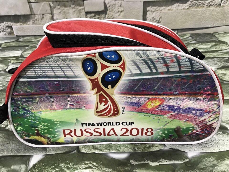 Túi đựng giày thể thao 2 ngăn 3D World Cup