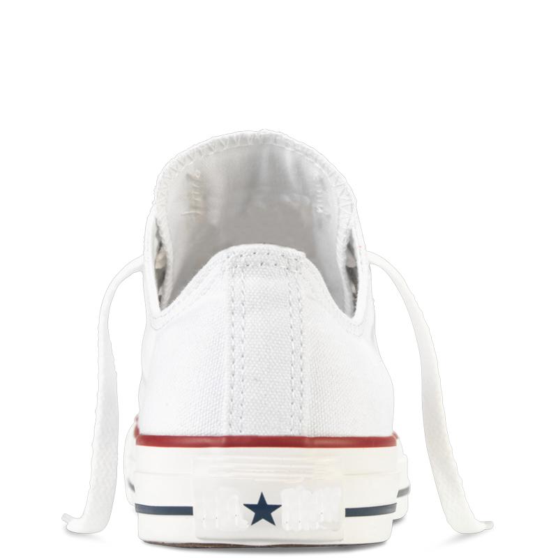 Giày Vải Nữ Sneaker CV Classic Cổ Thấp Trắng