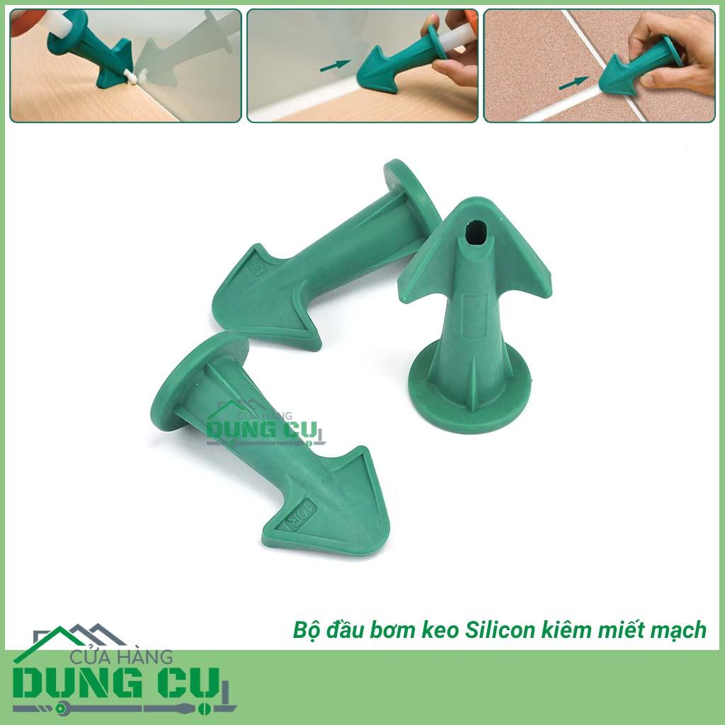 Bộ đầu bơm keo Silicon 01