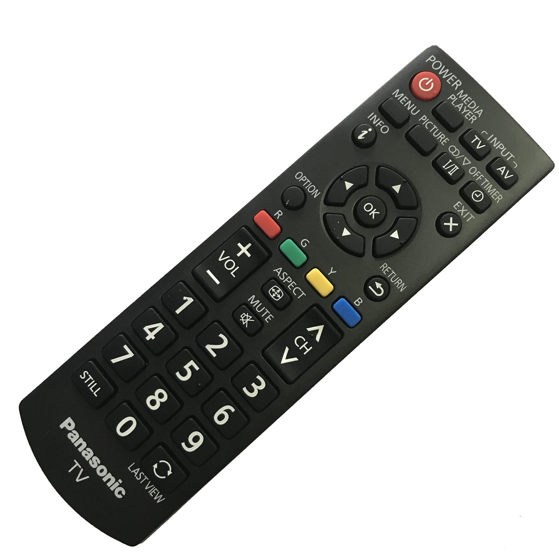 Điều khiển tivi panasonic LCD xịn (đen)