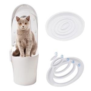 ห้องน้ำแมวพลาสติกห้องน้ำแมวอุปกรณ์ฝึกถาดรองขับถ่ายสัตว์เลี้ยง Pee การฝึกอบรมห้องน้ำสัตว์เลี้ยงอุปกรณ์