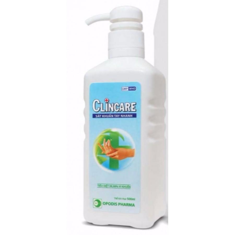 Dung dịch rửa tay sát khuẩn Clincare 500ml