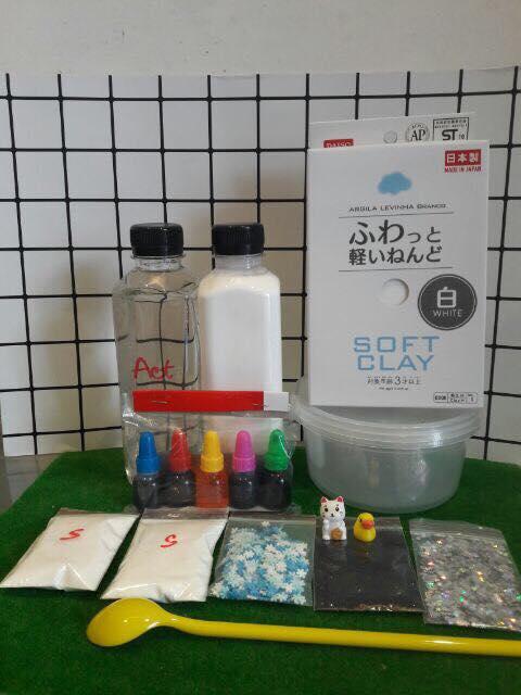 Combo Bộ Kit Làm Buter Slime Và Cloud Slime (Miễn phí ship toàn quốc)