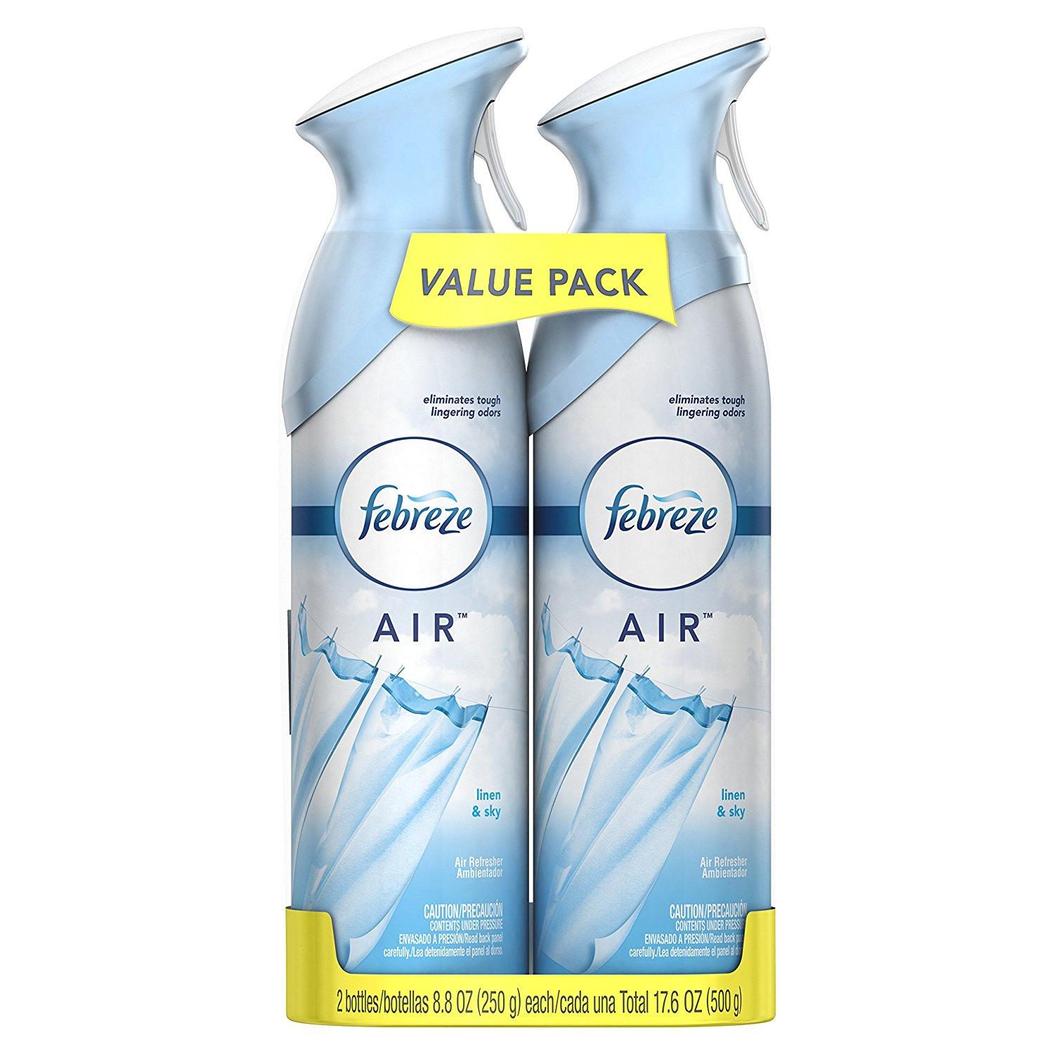 [HCM]Combo 2 chai Xịt Thơm Phòng Febreze Linen & Sky 250g